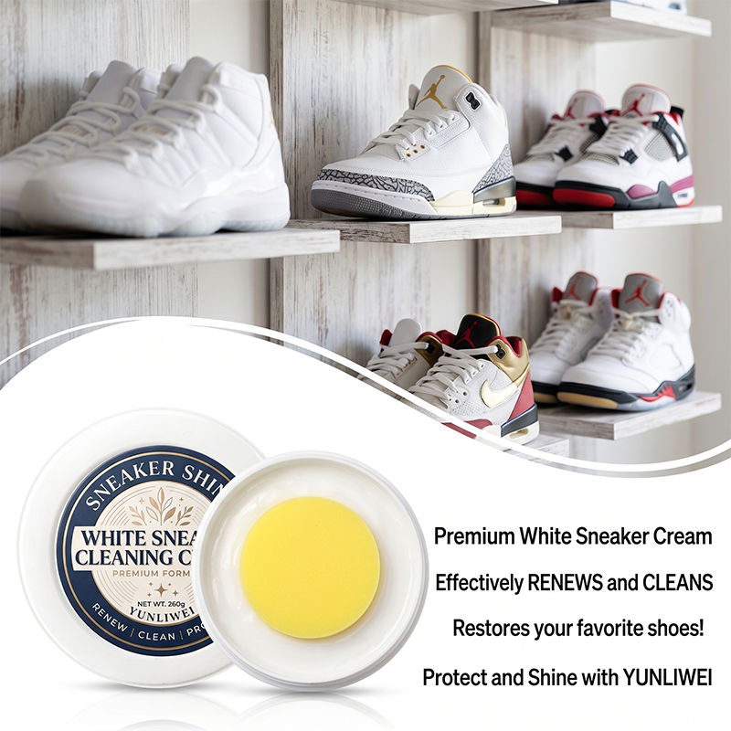 The Sneaker Care - YUNLIWEI Waterless White Shoe Cleaner Cream