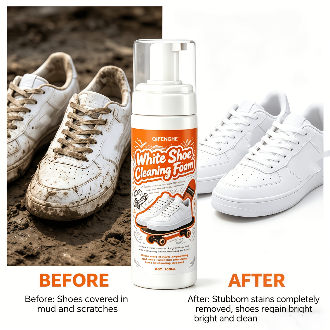 Portable No Rinse White Shoe C - The Sneaker Care avis et prix