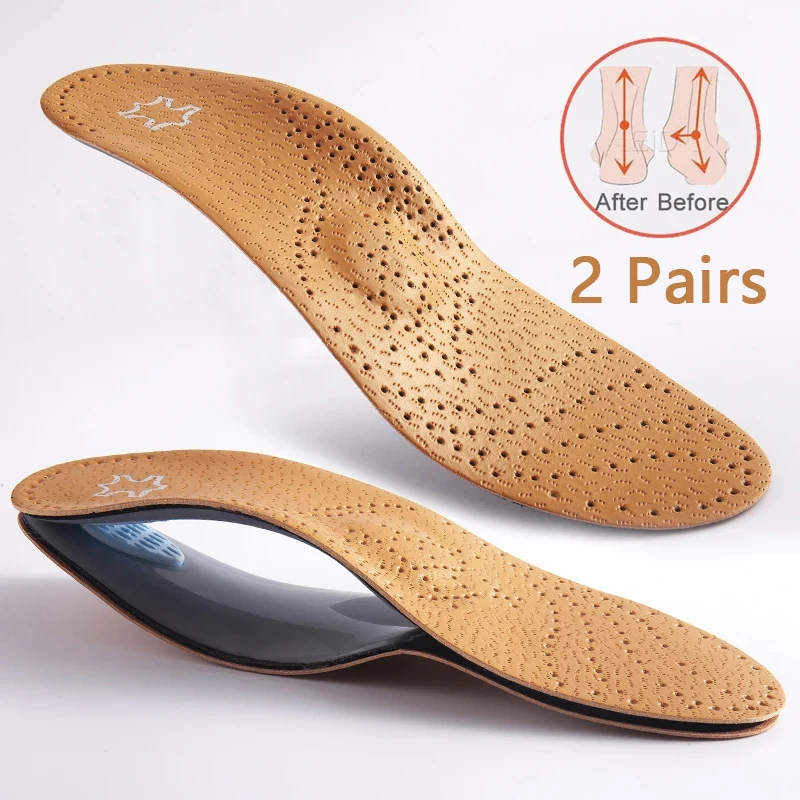 2Pairs Unisex Leather Orthoped - The Sneaker Care avis et prix