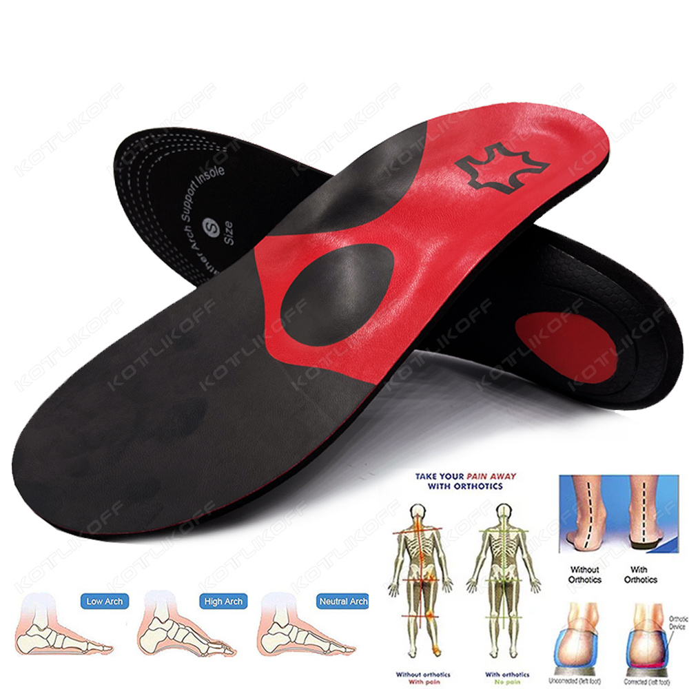 PU Leather Orthopedic Insole O - The Sneaker Care avis et prix