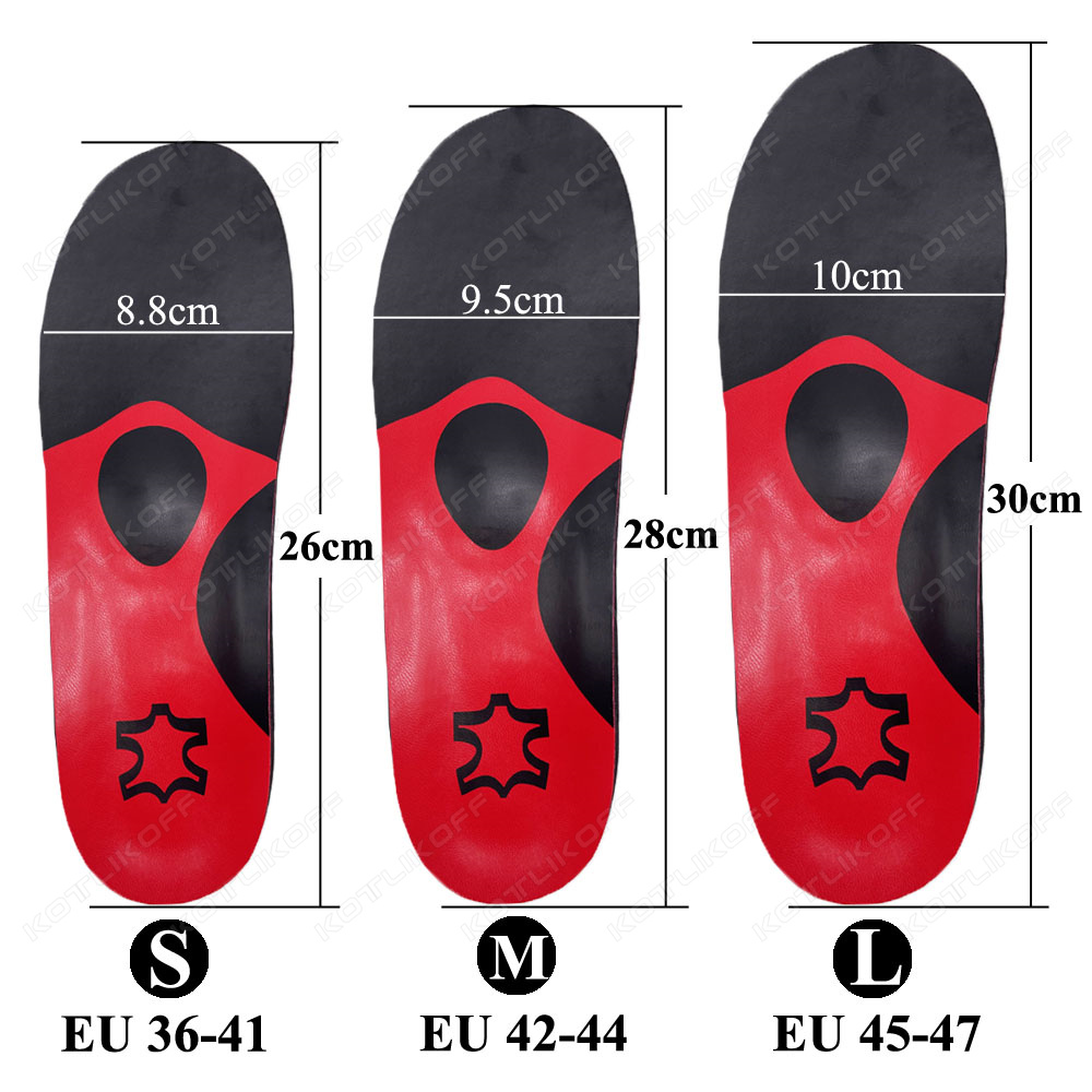 PU Leather Orthopedic Insole O - The Sneaker Care avis et prix